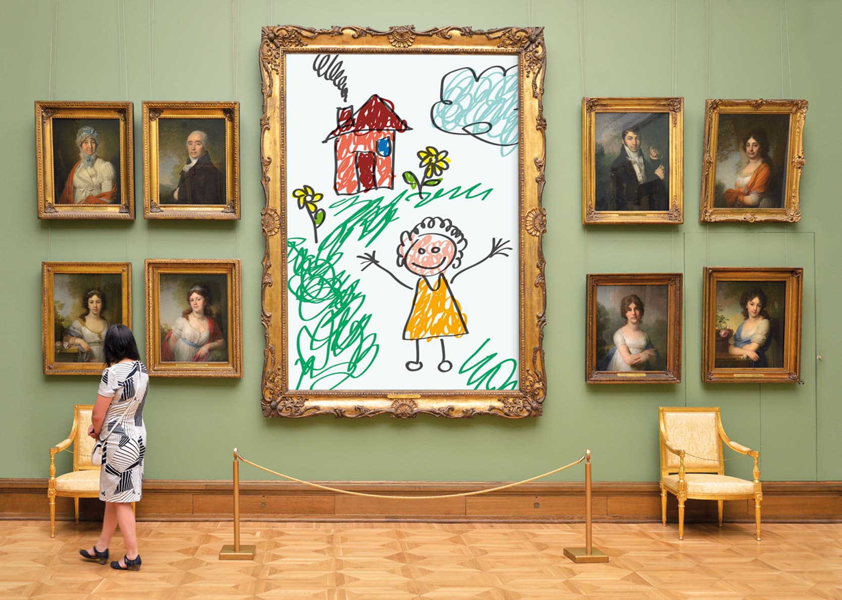 poster musées benocle